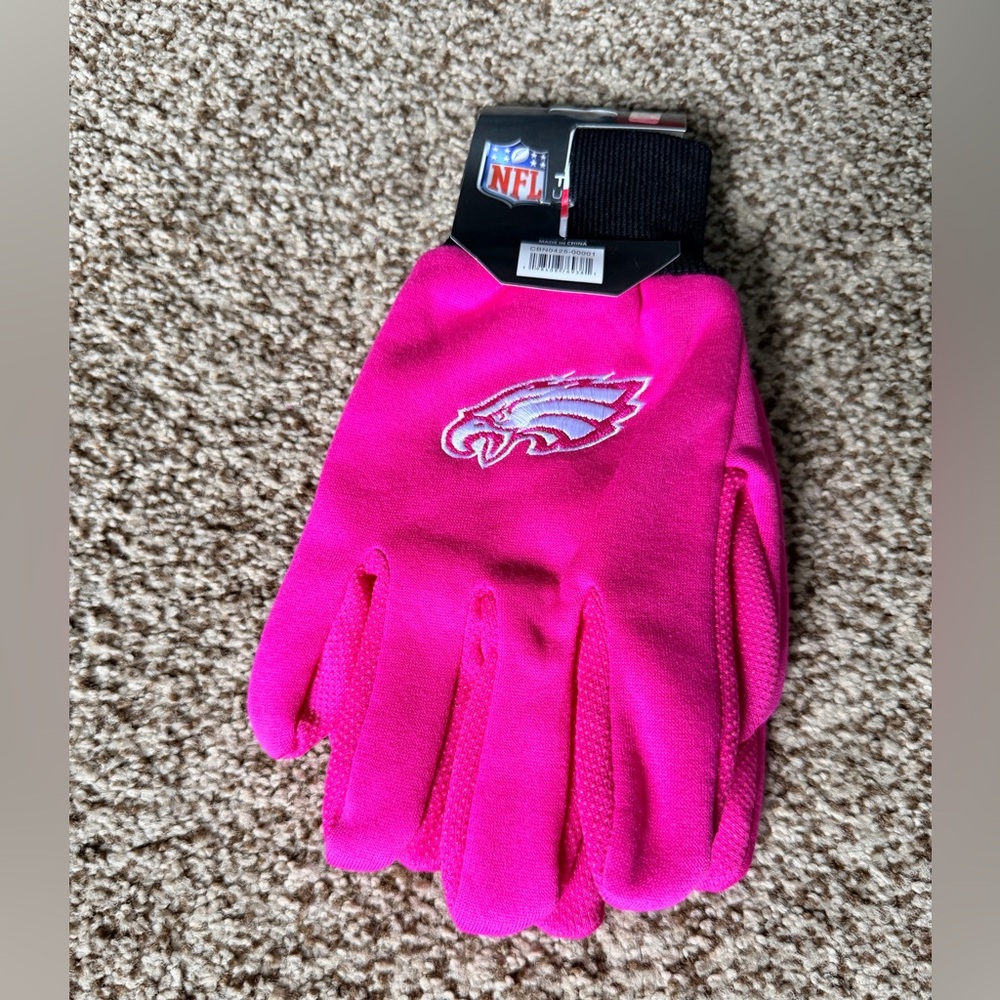 FOCO Pink NFL Team Gloves